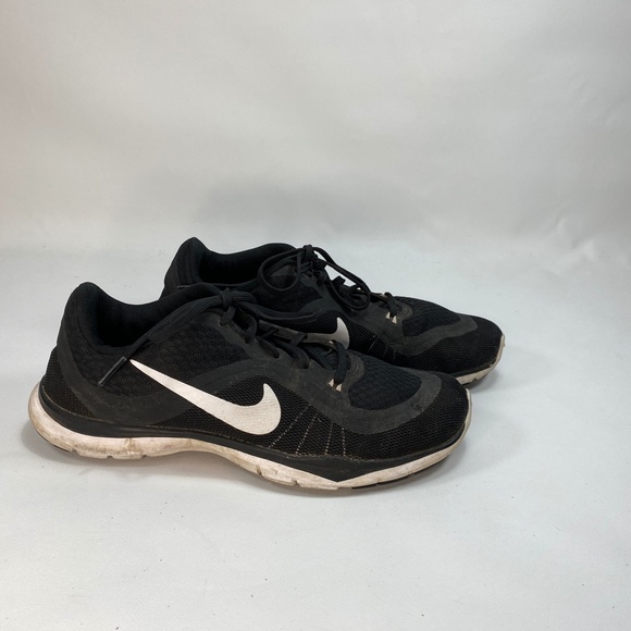 Nike Black Size 9 Training Flex TR 6 Mesh Lace-up Tennis Athletic Sneaker - Picture 2 of 10